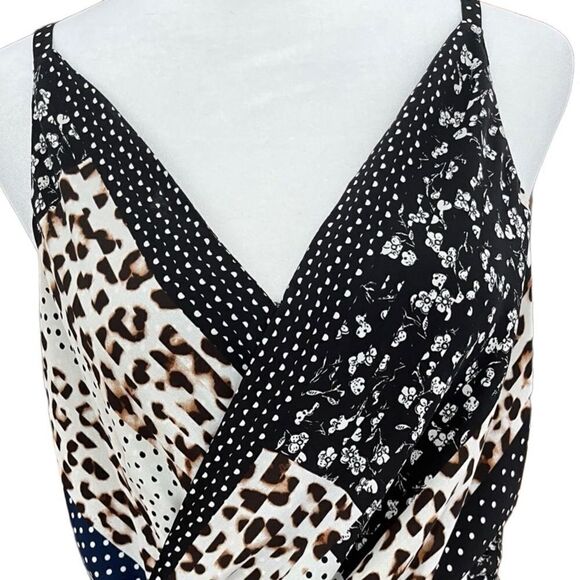 CAbi Style 3787 Crossover Cami, Animal Print, Size 6. - Picture 3 of 8